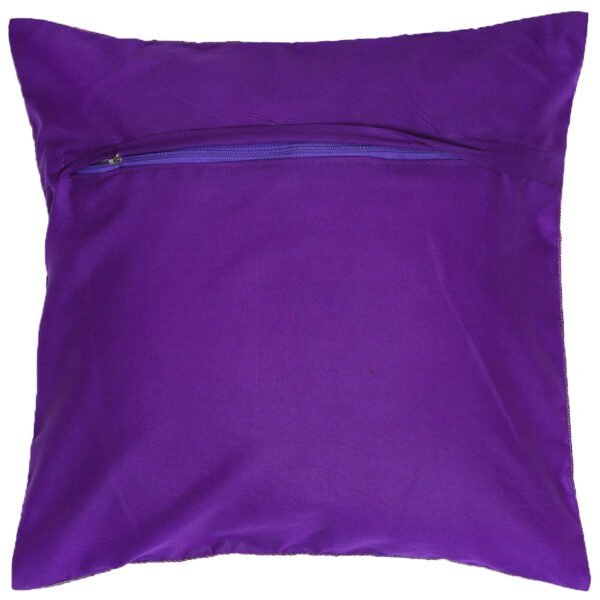 Brocade Silk Cushion Cover Indian Handmade - Image 3